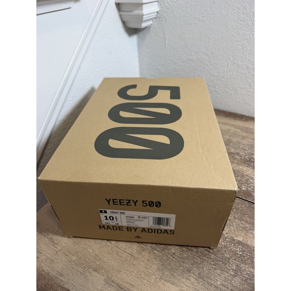 Adidas Yeezy 500 Taupe Light size 10.5 With Box Kanye West Ye Brown - Picture 8 of 9